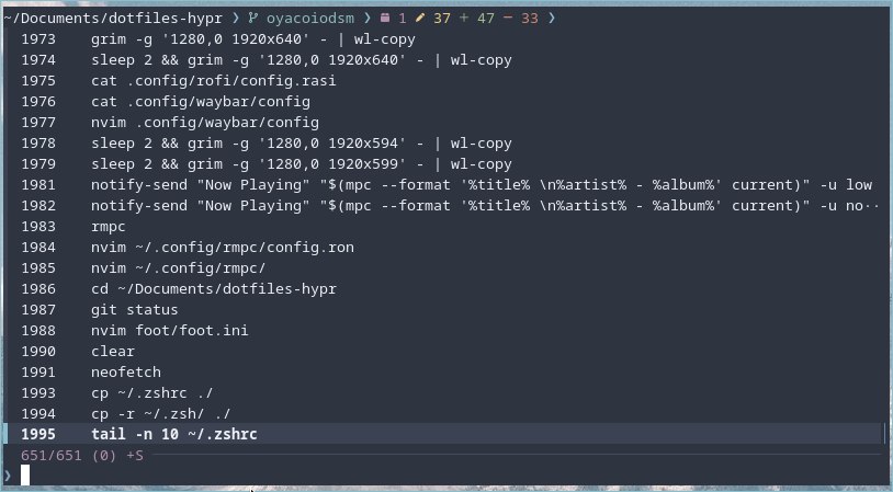 zsh/fzf
